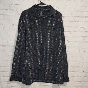 Men's Marquis button down longsleeve shirt, size XL